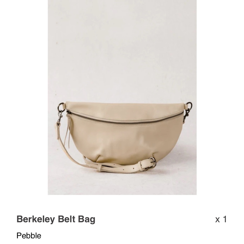 Able Berkeley Belt Bag- Pebble - Picture 3 of 4